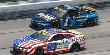 Who is Ross Chastain, the winner of the 2025 NASCAR Coca-Cola 600?