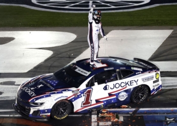 Who is Ross Chastain, the winner of the 2025 NASCAR Coca-Cola 600?