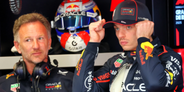 Christian Horner and Max Verstappen shrug off Nico Rosberg’s reaction to George Russell clash