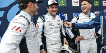 Richard Lietz has won both LMGT3 class victories so far at the 24 Hours of Le Mans