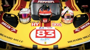 Robert Kubica in the #83 Ferrari 499P Hypercar topped the first session of the Le Mans Test Day