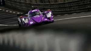 Louis Deletraz put 'Spike the Dragon' at the top in the first qualifying session for the 24 Hours of Le Mans