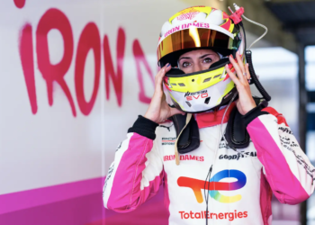 Celia Martin undertook her maiden start at the 24 Hours of Le Mans with the Iron Dames