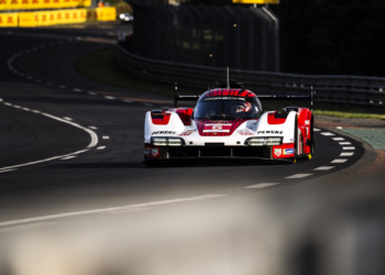 Porsche’s Julien Andlauer leads Le Mans with an hour gone