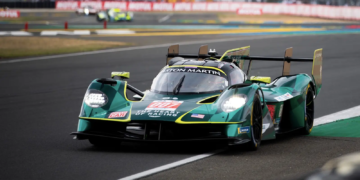 Both #007 and #009 Aston Martin Valkyries reached the end of their first 24-hour endurance race at the 93rd Le Mans