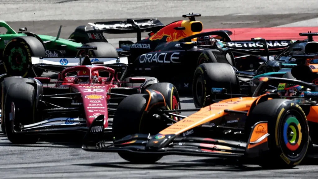 McLaren's rivals either ran into trouble or simply did not have the performance to compete