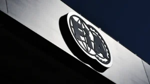 FIA Logo in the paddock. 29.06.2023. Formula 1 World Championship, Rd 10, Austrian Grand Prix, Spielberg, Austria, Preparation Day