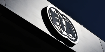 FIA Logo in the paddock. 29.06.2023. Formula 1 World Championship, Rd 10, Austrian Grand Prix, Spielberg, Austria, Preparation Day