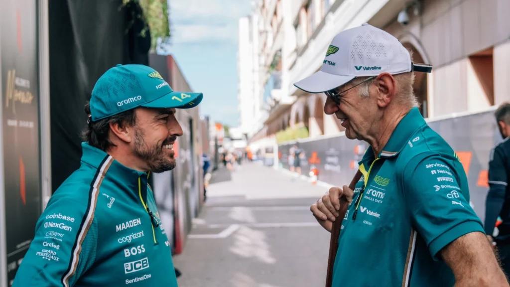 Fernando Alonso has downplayed Adrian Newey's scepticism on some of Aston Martin's equipment - Credit: Aston Martin