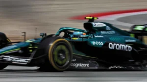 Fernando Alonso scored his first points of the season in Barcelona after eight races without any