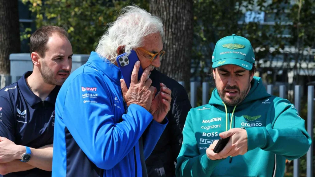 Fernando Alonso’s ties to Flavio Briatore date back to his Renault days laying the foundation before the team became Alpine