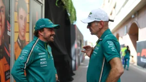 Fernando Alonso Aston Martin Adrian Newey