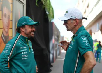 Fernando Alonso Aston Martin Adrian Newey