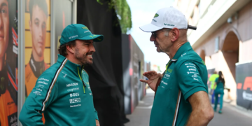 Fernando Alonso Aston Martin Adrian Newey