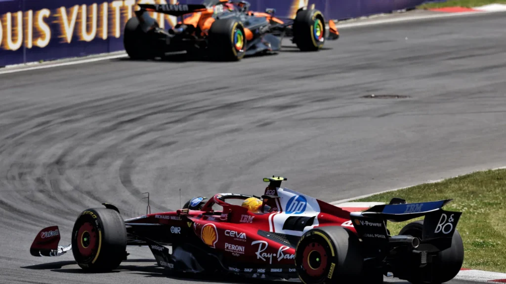 Ferrari is playing catch-up against McLaren