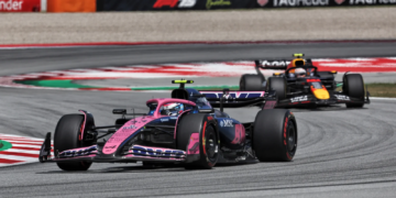 Franco Colapinto (ARG) Alpine F1 Team A525. 01.06.2025. Formula 1 World Championship, Rd 9, Spanish Grand Prix, Barcelona, Spain, Race Day