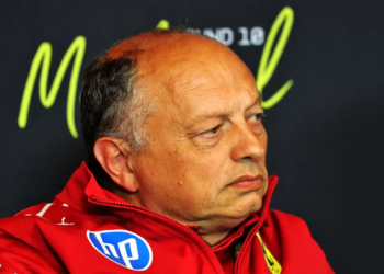 Ferrari Team Principal Fred Vasseur 2025