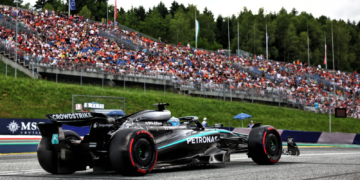 George Russell (GBR) Mercedes AMG F1 W16. 27.06.2025. Formula 1 World Championship, Rd 11, Austrian Grand Prix, Spielberg, Austria, Practice Day