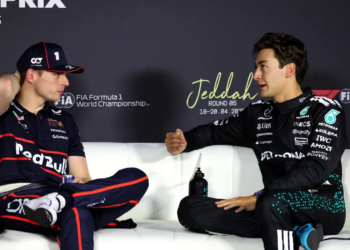 Max Verstappen received a 10-second time penalty for his collision with George Russell in the Spanish Grand Prix