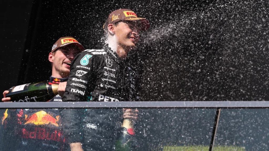Christian Horner makes George Russell goading claim after late F1 Canada Safety Car