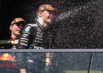 Christian Horner makes George Russell goading claim after late F1 Canada Safety Car