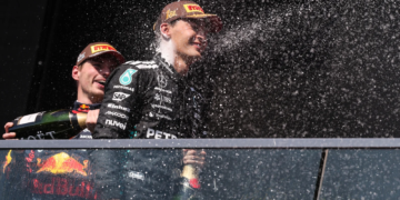 Christian Horner makes George Russell goading claim after late F1 Canada Safety Car