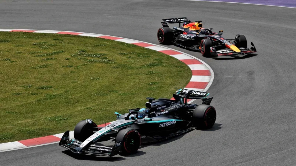 The recent incident in Spain is just one of several intense encounters between George Russell and Max Verstappen