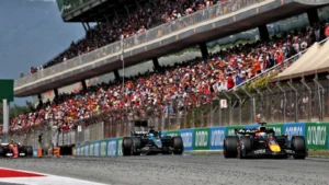 George Russell: No other F1 driver would pull ‘fairly deliberate’ Max Verstappen move in Spain