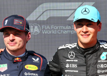 George Russell has indicated Mercedes is in talks with Max Verstappen over a deal