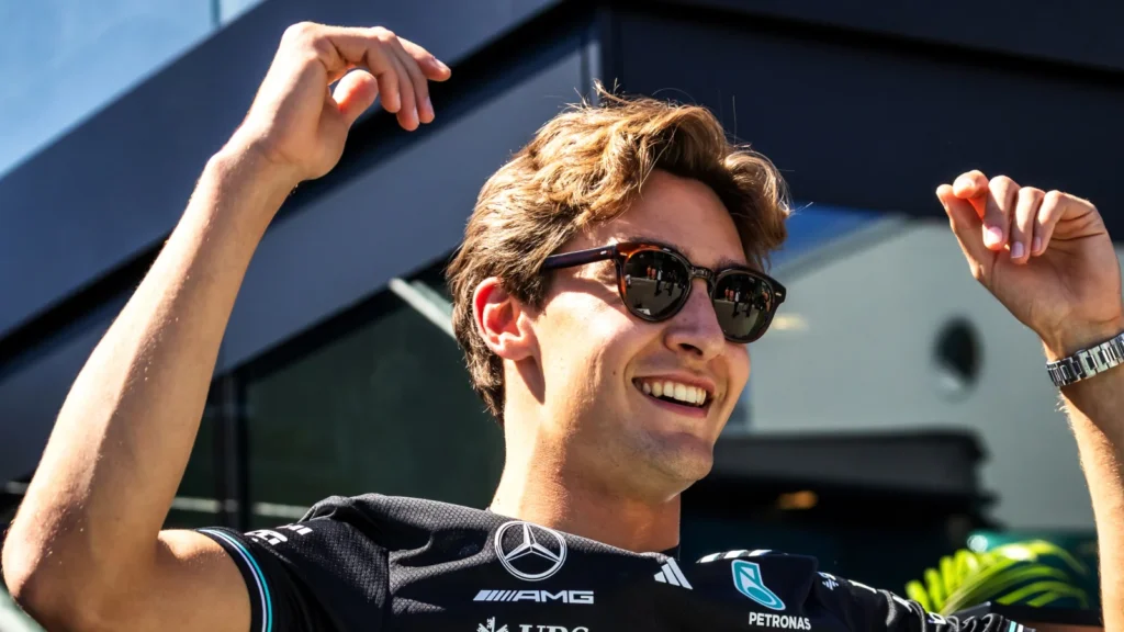 George Russell is unsure when Mercedes will switch attention to 2026