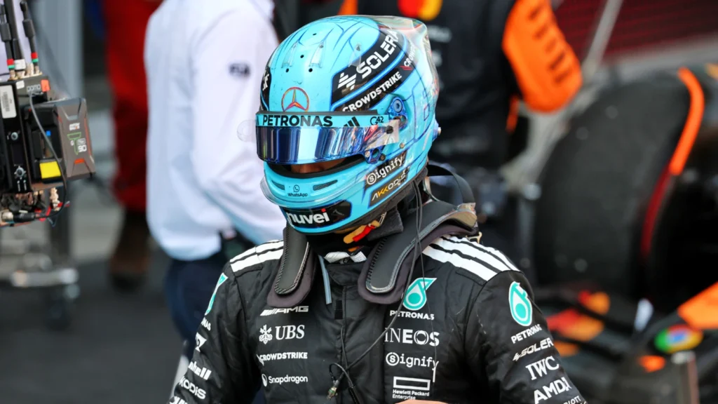 George Russell says he won't lose sleep over the incident with Max Verstappen