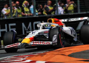 Isack Hadjar reached Q3 during qualifying for the Canadian Grand Prix