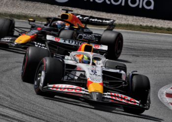 Isack Hadjar (FRA) Racing Bulls VCARB 02. 01.06.2025. Formula 1 World Championship, Rd 9, Spanish Grand Prix, Barcelona, Spain, Race Day