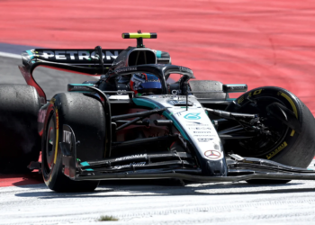 Andrea Kimi Antonelli (ITA) Mercedes AMG F1 W16 retired from the race. 29.06.2025. Formula 1 World Championship, Rd 11, Austrian Grand Prix, Spielberg, Austria, Race Day