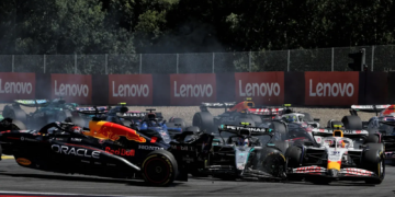 Kimi Antonelli collided with Max Verstappen on the opening lap of the F1 Austrian GP