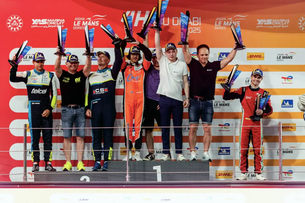 Jens Reno Moeller, Griffin Peebles and Theodor Jensen won the Asian Le Mans Series in the LMP3 class