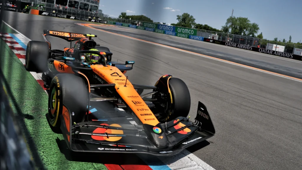 Lando Norris (GBR) McLaren MCL39. 14.06.2025. Formula 1 World Championship, Rd 10, Canadian Grand Prix, Montreal, Canada, Qualifying Day