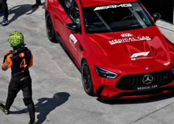 Lando Norris (GBR) McLaren retired from the race. 15.06.2025. Formula 1 World Championship, Rd 10, Canadian Grand Prix, Montreal, Canada, Race Day