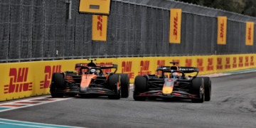 Lando Norris has opened up on his approach to racing Max Verstappen