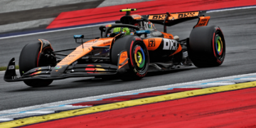 Lando Norris was pleased with the progress made by McLaren after FP2 in Austria