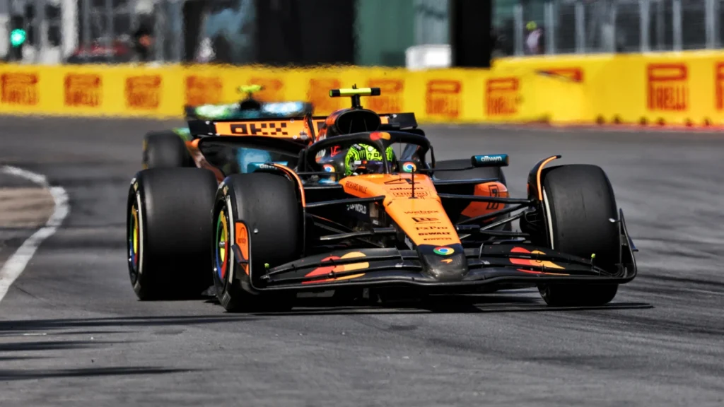 Lando Norris ran a good race to finish ?? in Canada