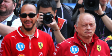 Lewis Hamilton has dismissed rumours Ferrari could replace Fred Vasseur