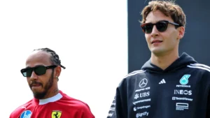 George Russell spent three seasons as Lewis Hamilton’s team-mate at Mercedes
