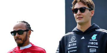 George Russell spent three seasons as Lewis Hamilton’s team-mate at Mercedes
