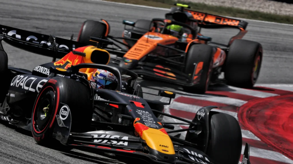Max Verstappen isn't even contemplating a battle with McLaren in the F1 Canadian GP