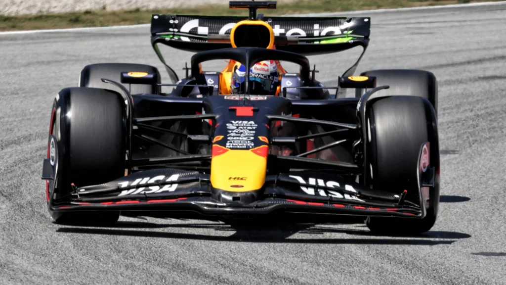 Red Bull instructed Max Verstappen to cede the place to George Russell in Spain