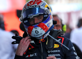 Max Verstappen (NLD) Red Bull Racing in parc ferme. 01.06.2025. Formula 1 World Championship, Rd 9, Spanish Grand Prix, Barcelona, Spain, Race Day