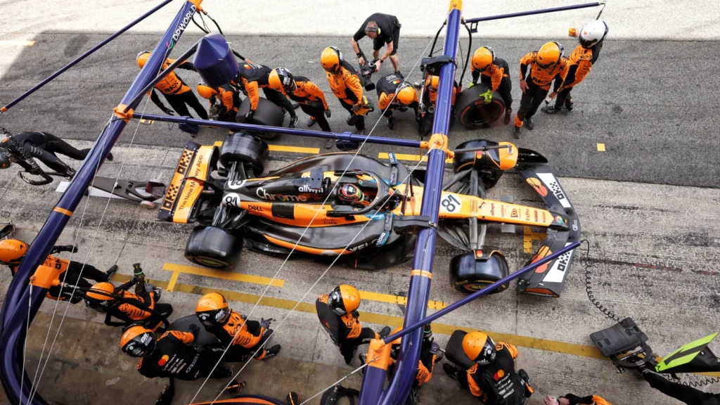 McLaren stuck to its guns during the Spanish GP