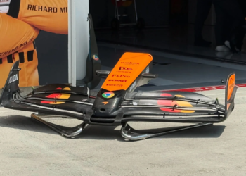 McLaren has introduced a new front wing this weekend in Canada