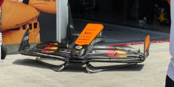 McLaren has introduced a new front wing this weekend in Canada